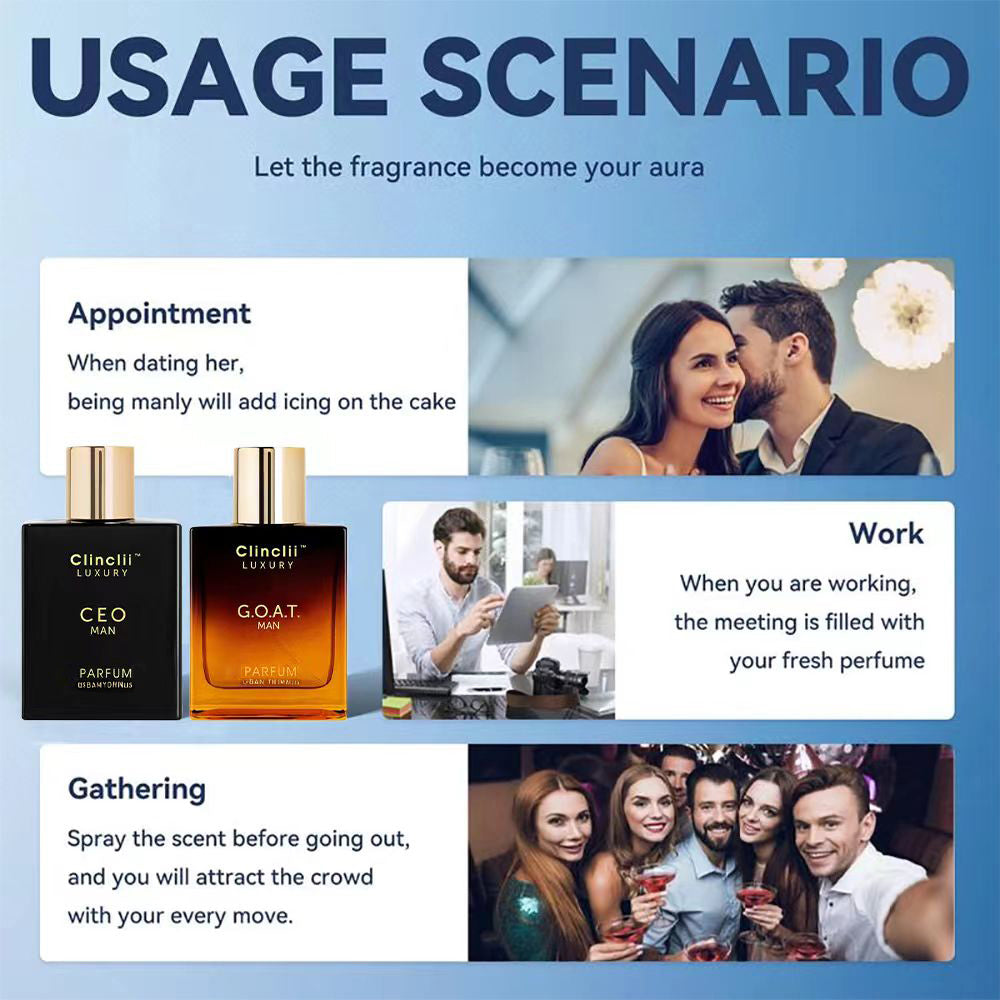 Final 3 Hours: 60%OFF🔥Gentlemen’s Fragrance Set with CEO MAN Perfume & G.O.A.T MAN Aroma