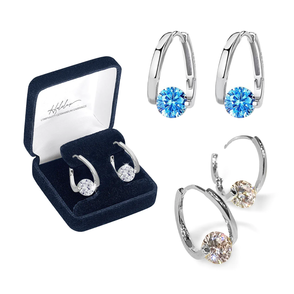 🔥LAST DAY SALE-80% OFF)  Histone Lymphvity MagneTherapy Germanium Earrings