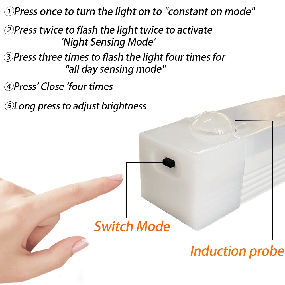 🔥LAST DAY SALE 40% OFF - 💡 Punch-free Smart Sensor Magnetic Rechargeable LED Lights