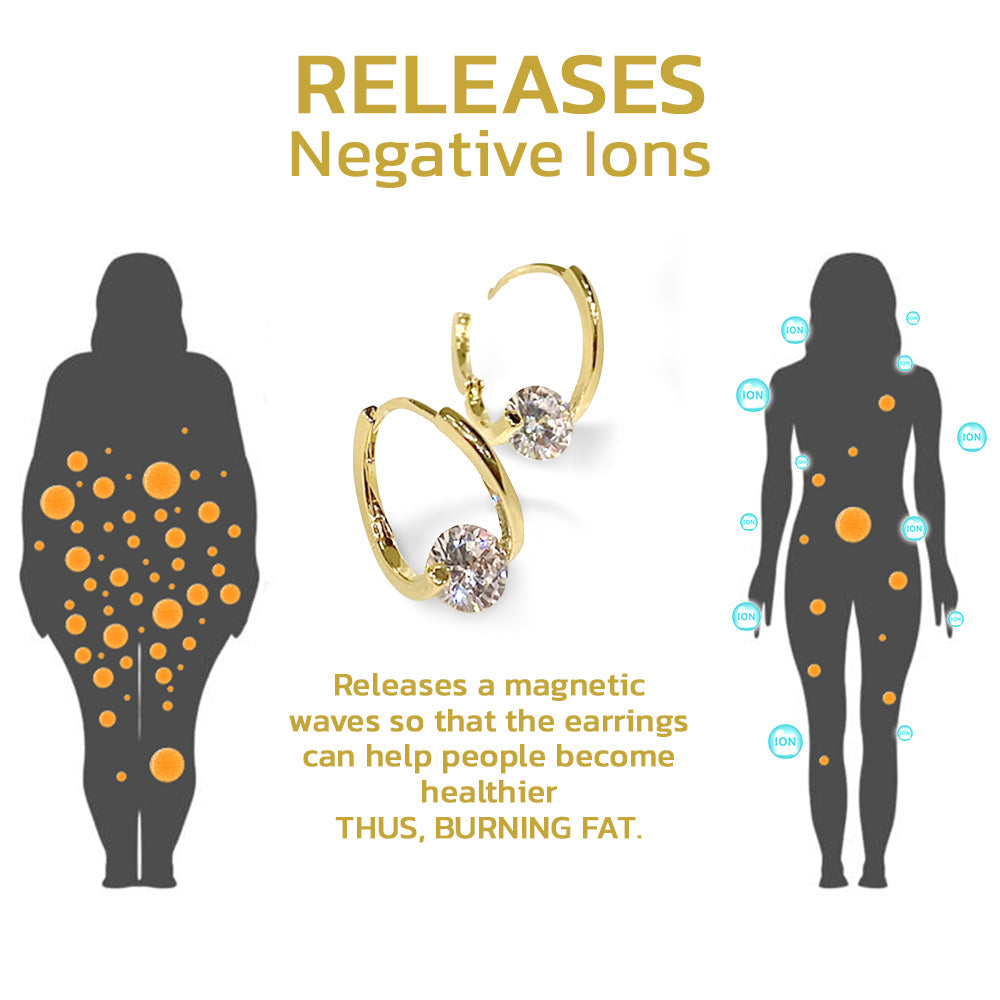 🔥LAST DAY SALE-80% OFF)  Histone Lymphvity MagneTherapy Germanium Earrings