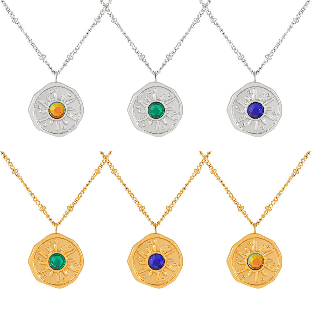 Personality Affordable Luxury High-grade Titanium Steel Clavicle Chain