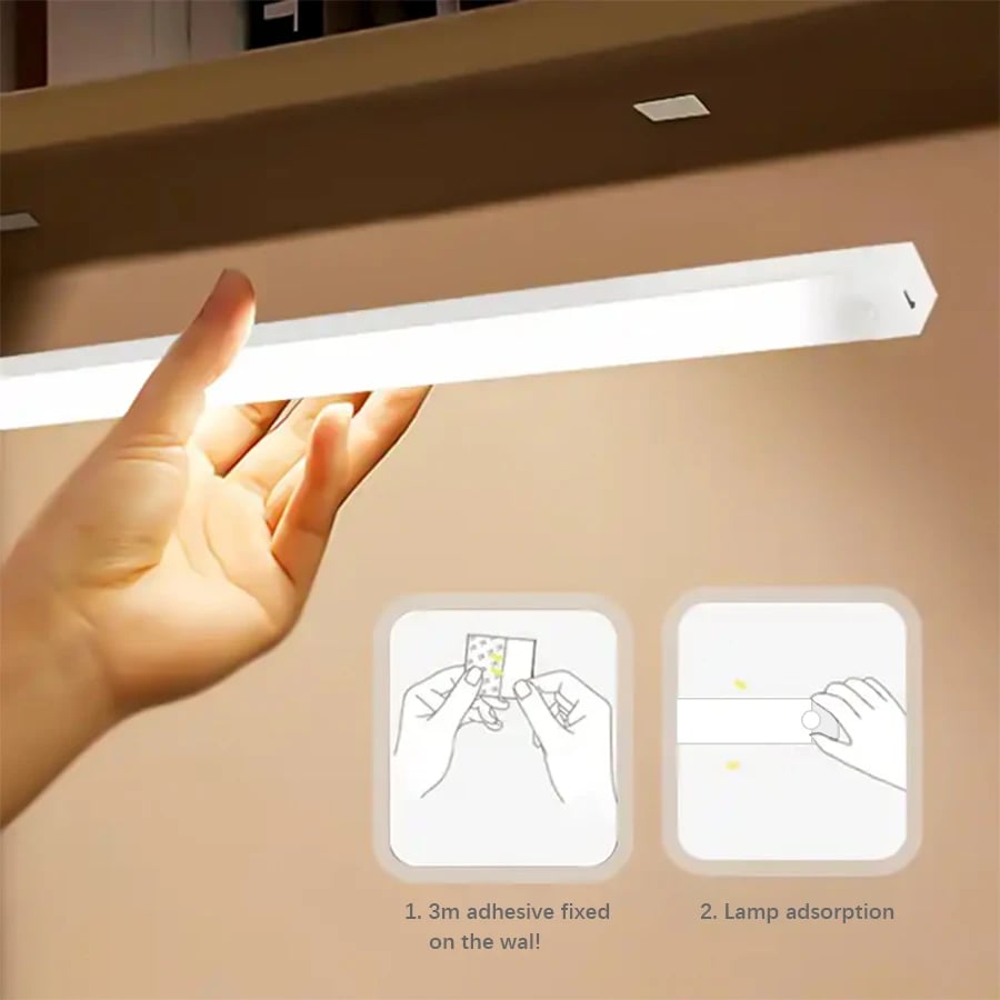 🔥LAST DAY SALE 40% OFF - 💡 Punch-free Smart Sensor Magnetic Rechargeable LED Lights
